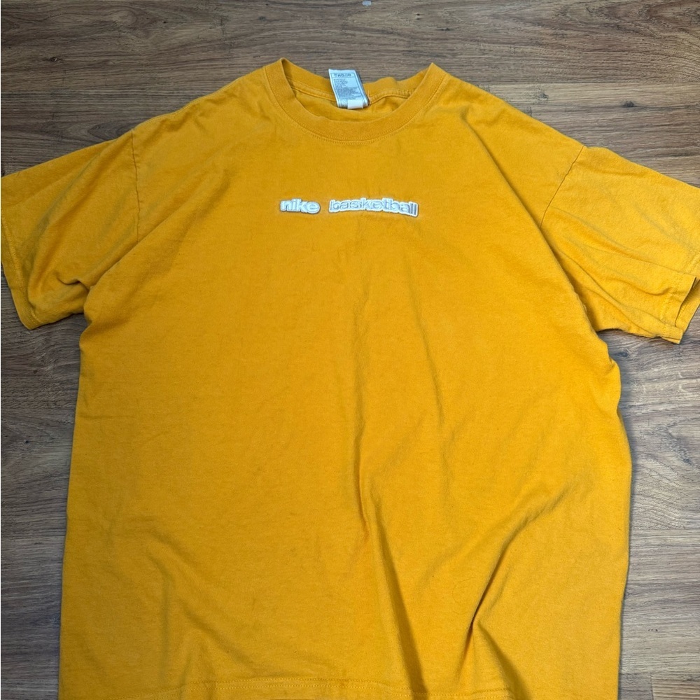 Y2k Nike Basketball 3D Emblem Shirt